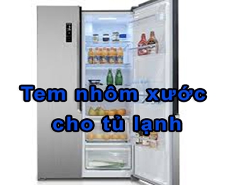 Hiệu quả bất ngờ khi dùng tem nhôm xước cho tủ lạnh 